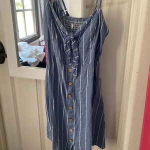 Stripped summer dress